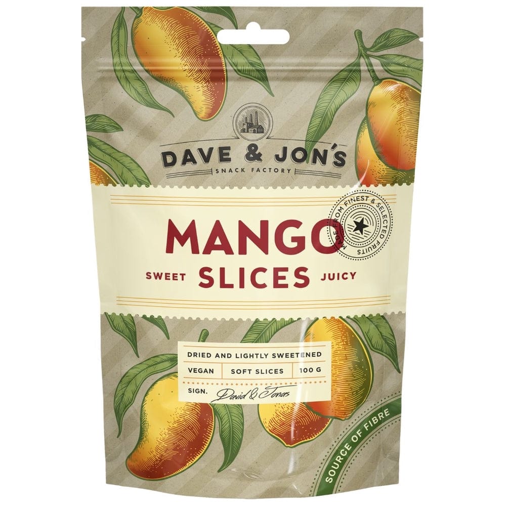Villem Dave & JonÂŽs Mango 100g Dave & Jonâs