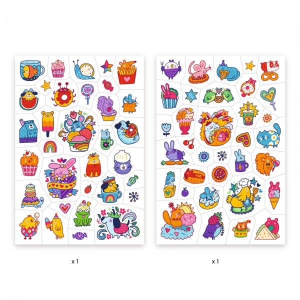 Villem Ajutised tätoveeringud - Armas Mimi (50+ tätoveeringut) Djeco