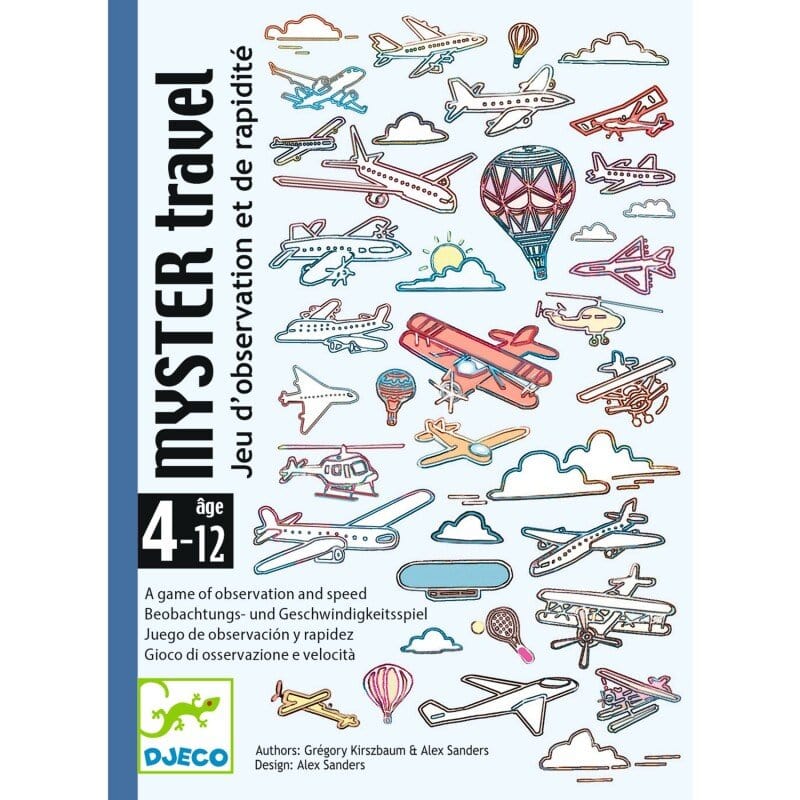 Villem DJECO kaardimäng Müstiline Reis Djeco