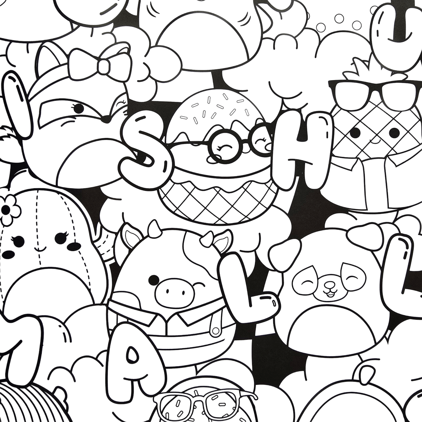 Villem Squishmallows. Nunnude maiuste vĂ€rvimisraamatđșđ©· EGMONT