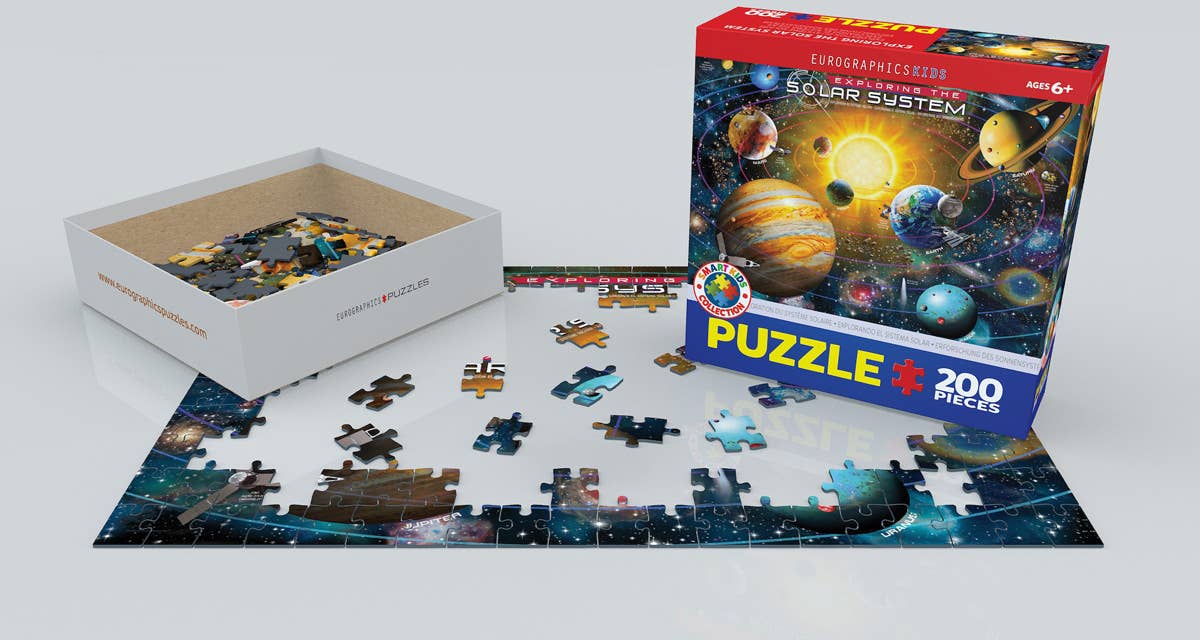 Villem Pusle Exploring the Solar System 200 tk Eurographics Puzzles Europe
