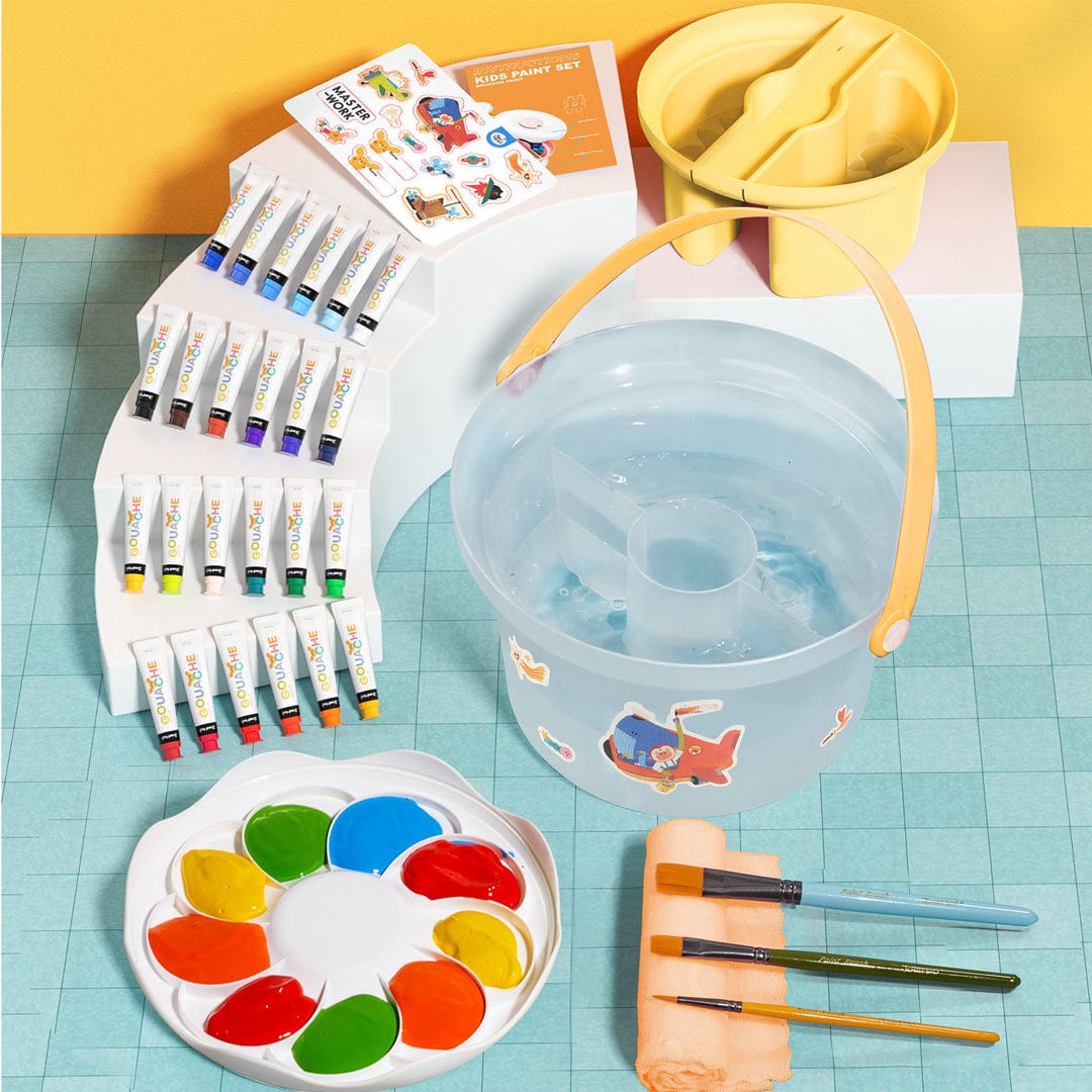 Villem Jarmelo kergesti pestavate guaššide komplekt - 24 tooni Jarmelo