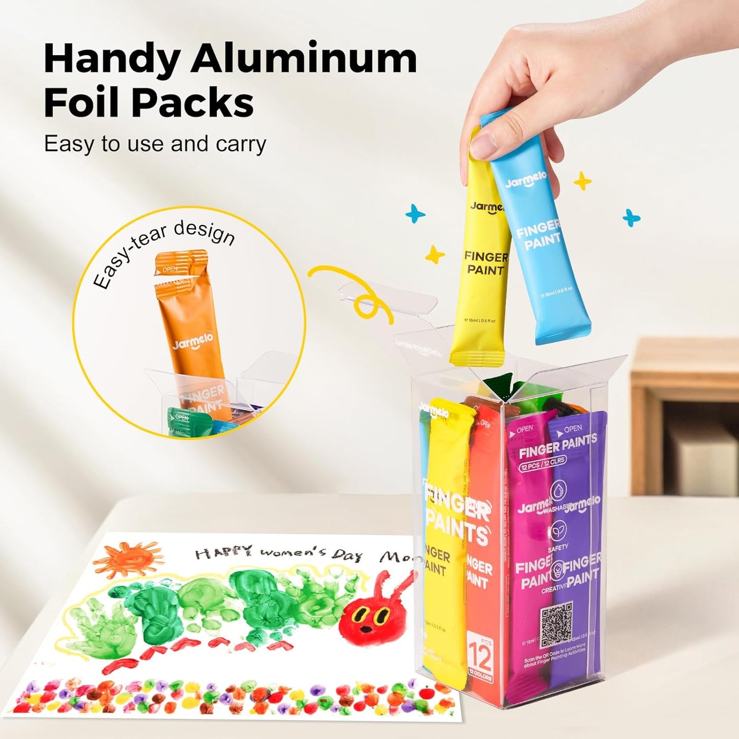 Villem Jarmelo tuubis näpuvärvide komplekt - 48 tooni Jarmelo