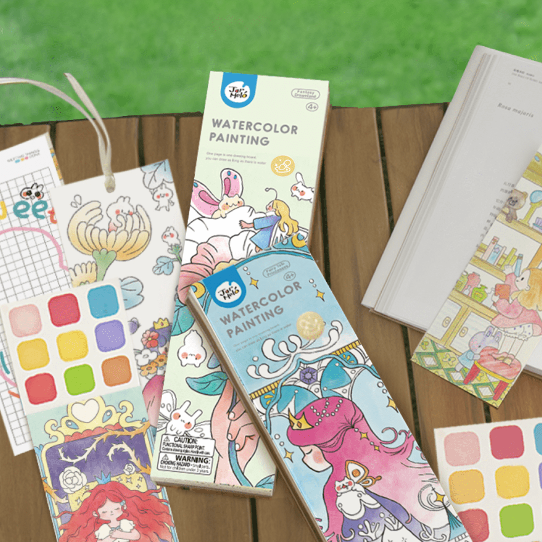 Villem Jarmelo veega värvimise raamat - Muinasjutu Printsess Jarmelo