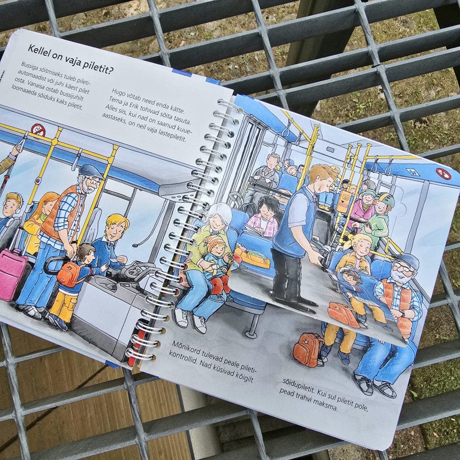 Villem Aga miks? Sõidame bussi ja rongiga Koolibri