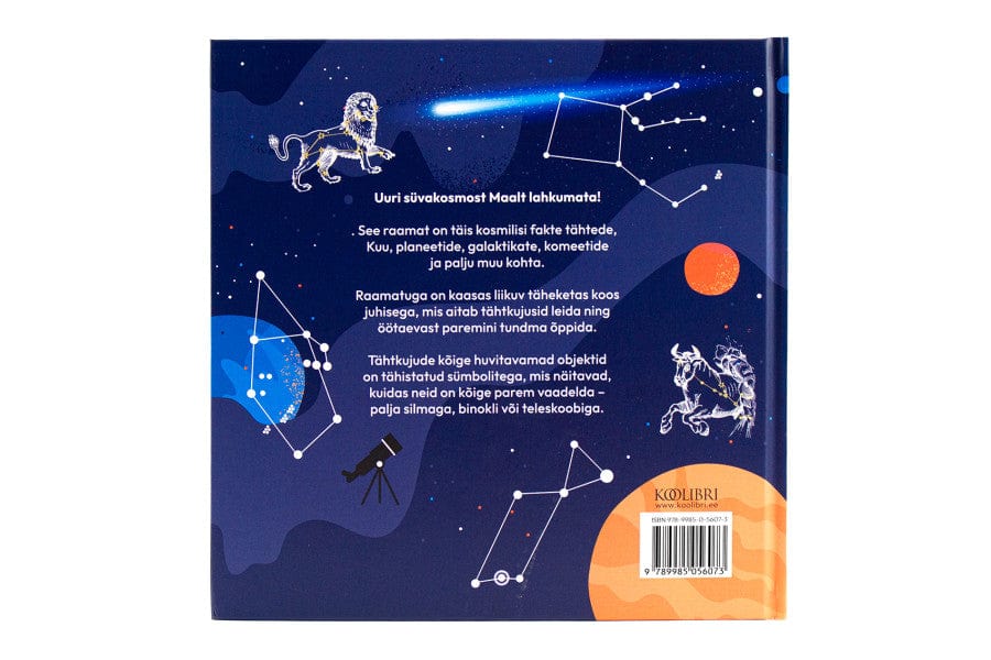 Villem Avasta öötaevas. Teejuht ja täheketas Koolibri