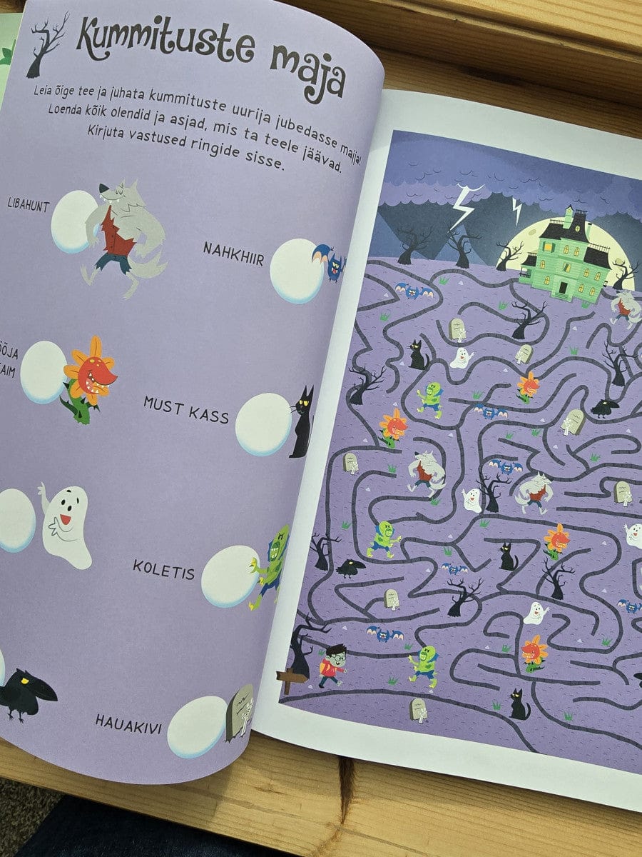 Villem Labürindid. Leia väljapääs! Koolibri