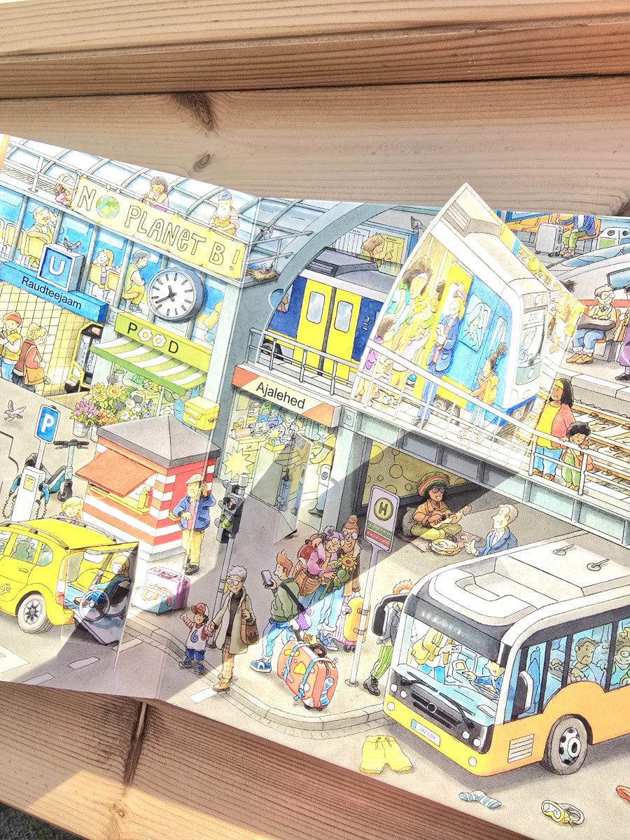 Villem Otsi ja uudista. Linnas Koolibri