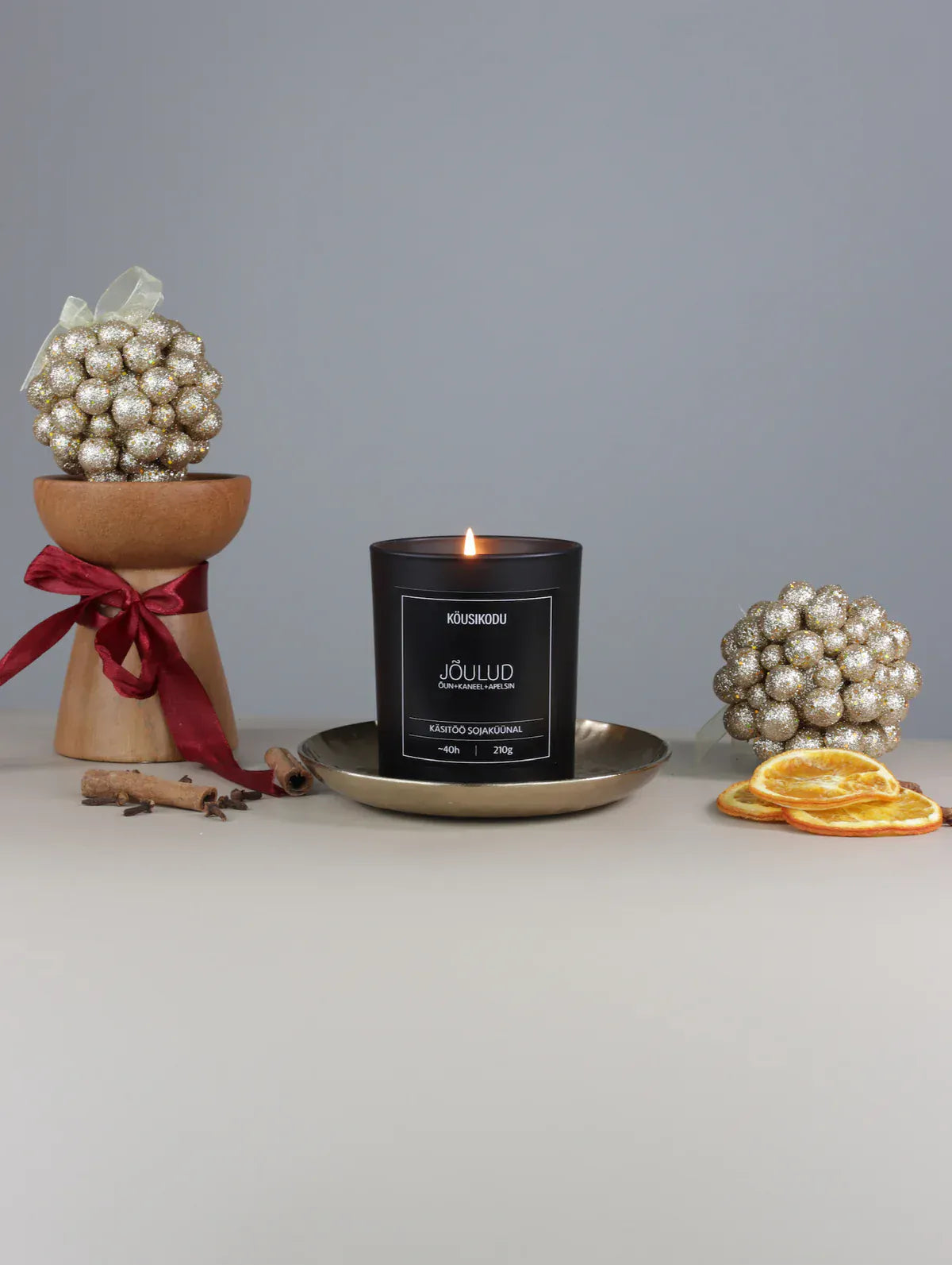 Villem Köusikodu sojaküünal “Jõulud" Köusikodu