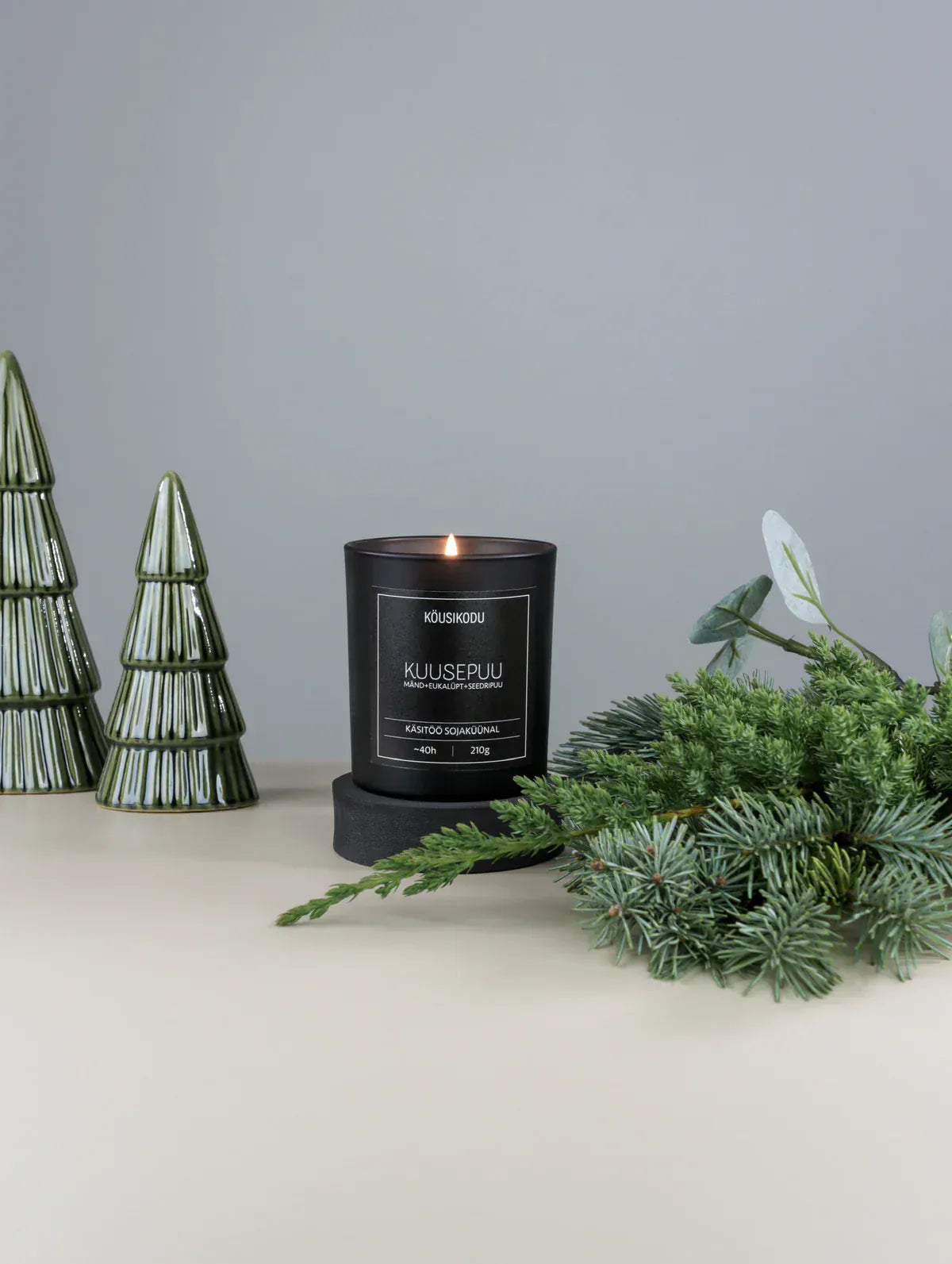 Villem Köusikodu sojaküünal “Kuusepuu" Köusikodu