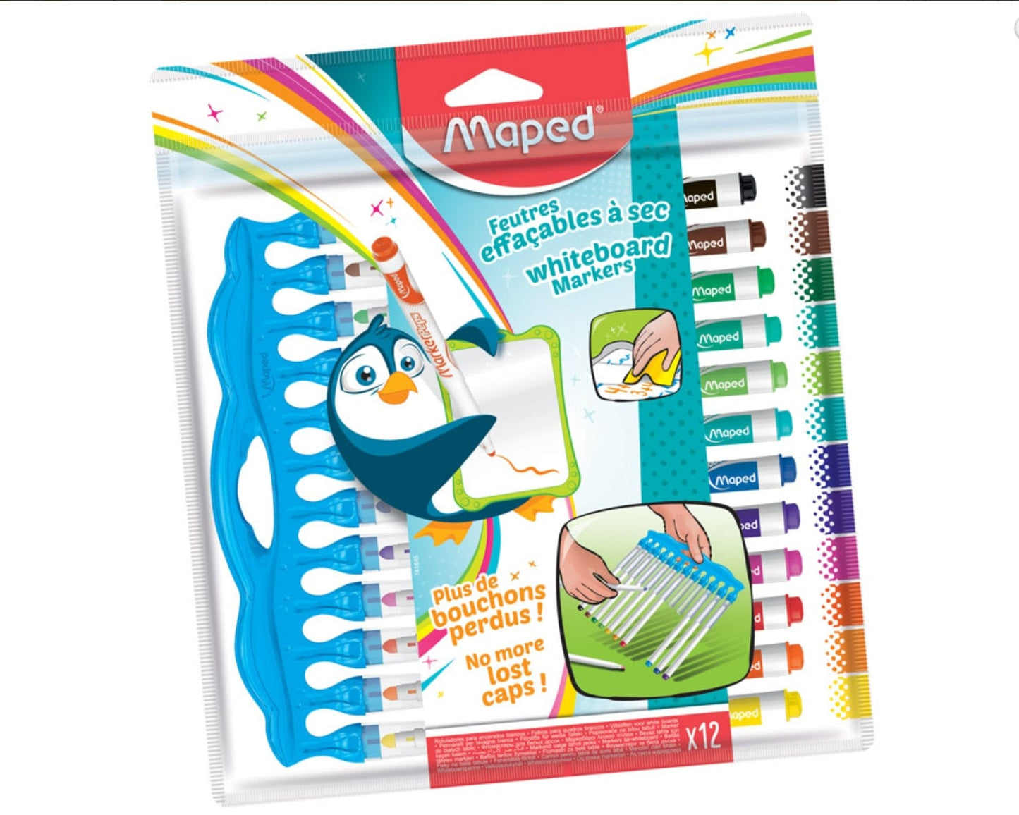 Villem MAPED Valgetahvli marker Maped Marker’Peps Innovation 12 tk Maped