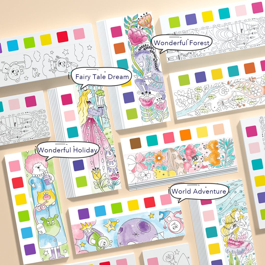 Villem MIDEER veega värvimise raamat Imeline Puhkus Mideer