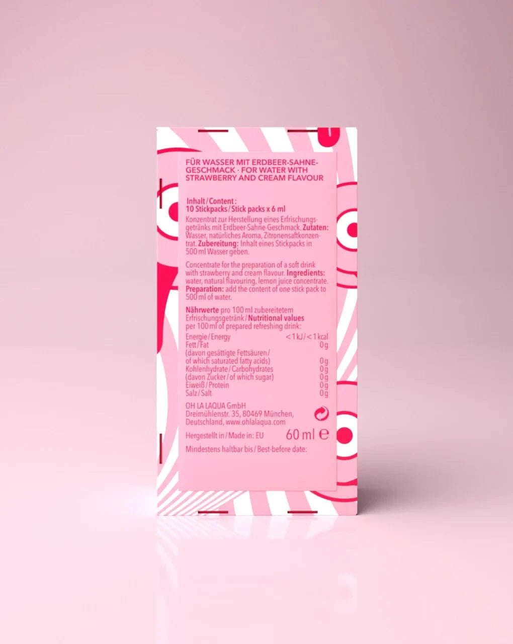 Villem OH LA LAQUA Maasikas & Vahukoor 10 tk OH LA LAQUA