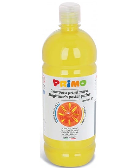 Villem PRIMO guaššvärv 1000ml sidrunikollane PRIMO