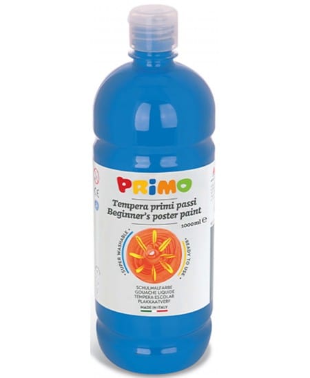 Villem PRIMO guaššvärv 1000ml sinine PRIMO