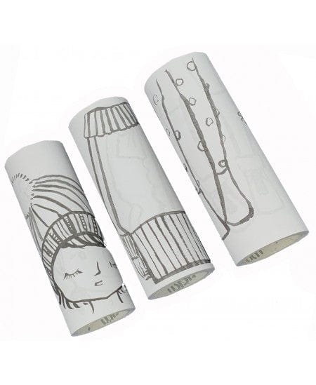 Villem Isekleepuvad vÀrvimisrullid Disani riideid 3 tk Stick'n