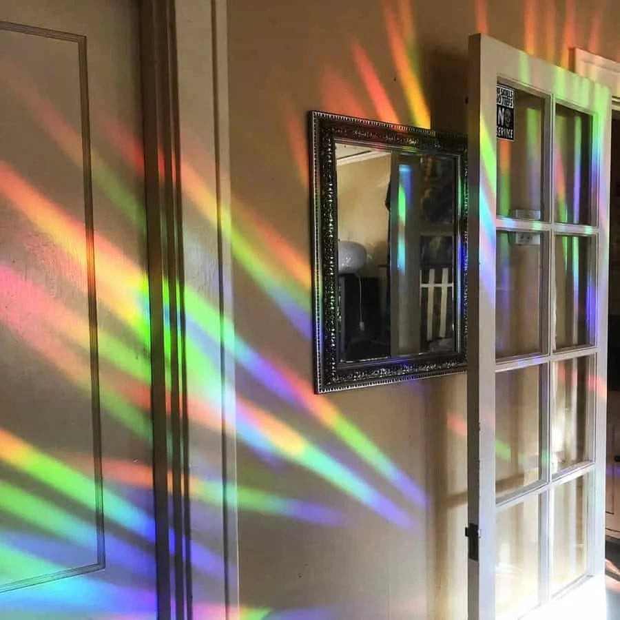 Villem Aknakleebis Monstera – Rainbow Maker Studio Inktvis