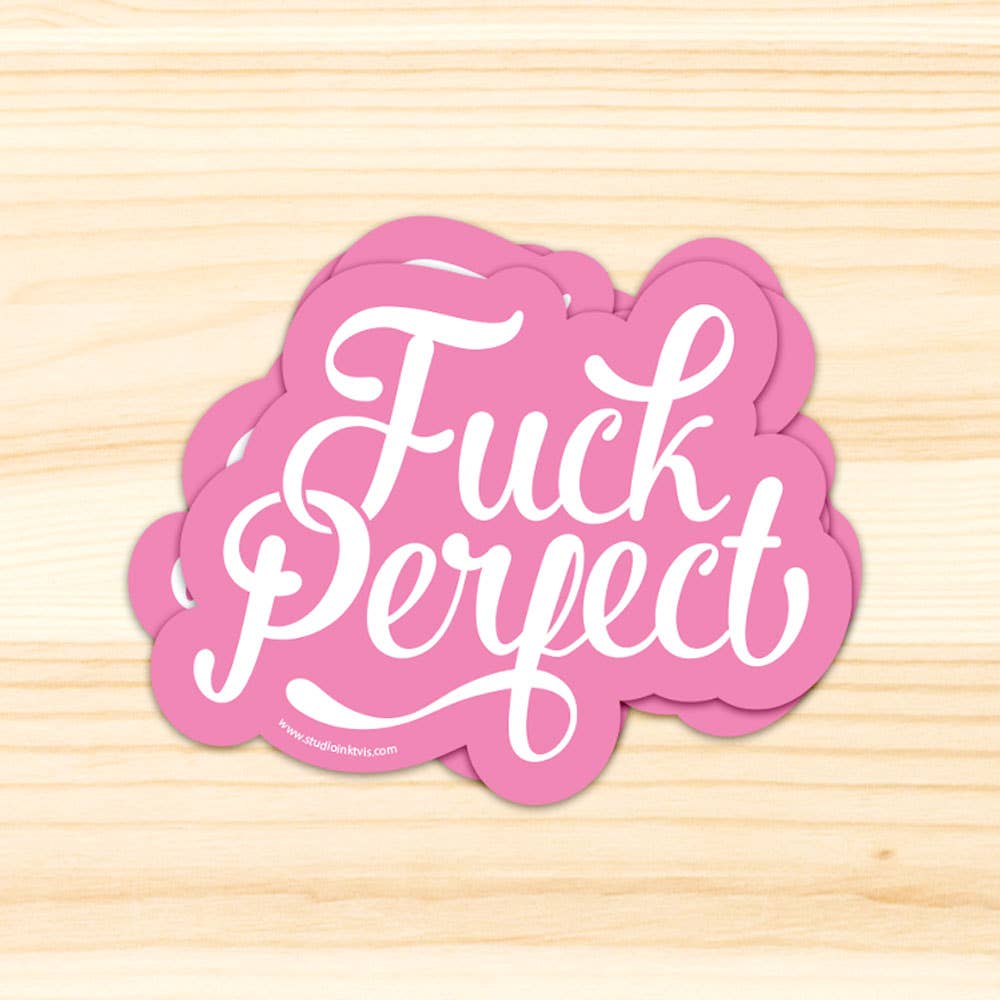 Villem Vinüülkleebis – “Fuck Perfect” Studio Inktvis