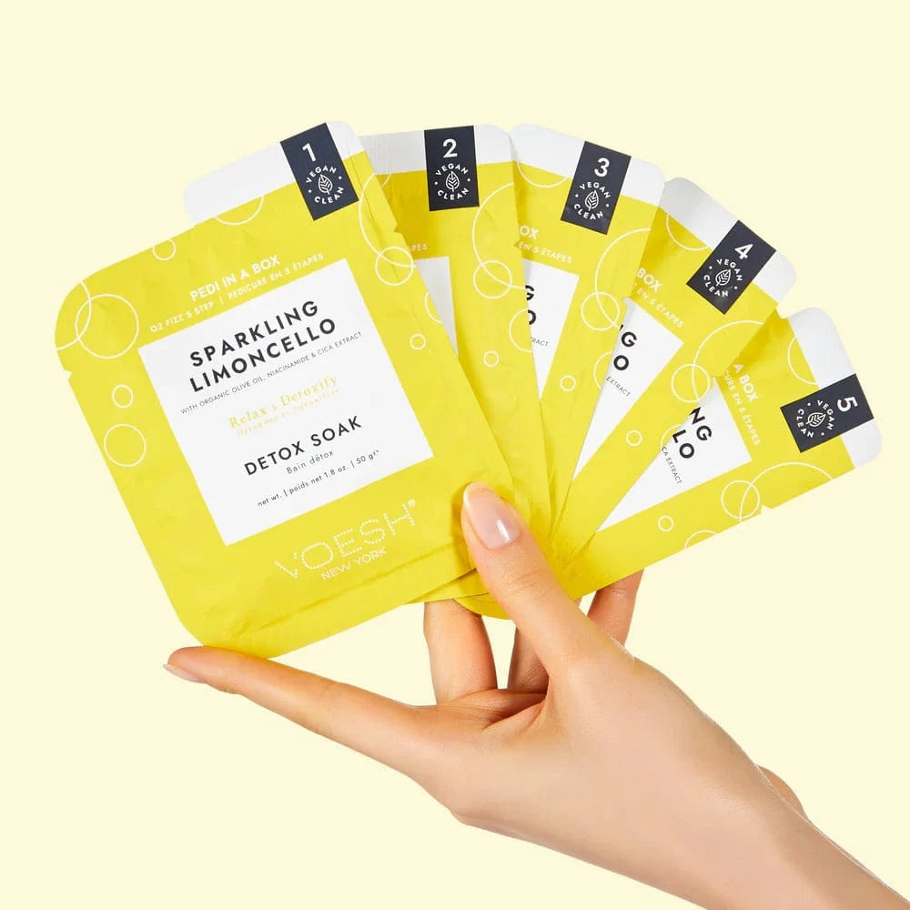 Villem Pedi In a Box – Pedi in a Box O2 Fizz Sparkling Limonchello 5in1 jalahoolitus VOESH