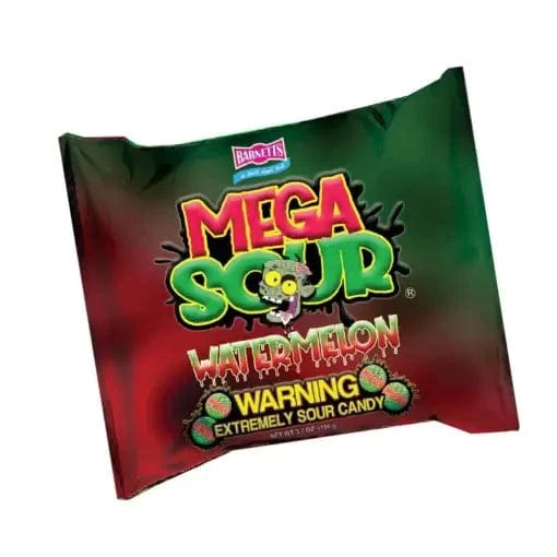Villem Barnett´s Mega Sour Candy Sour Watermelon 104g Barnetts