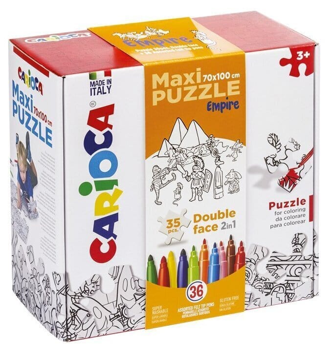 Villem CARIOCA Värvitav pusle Impeerium 70x100cm Carioca