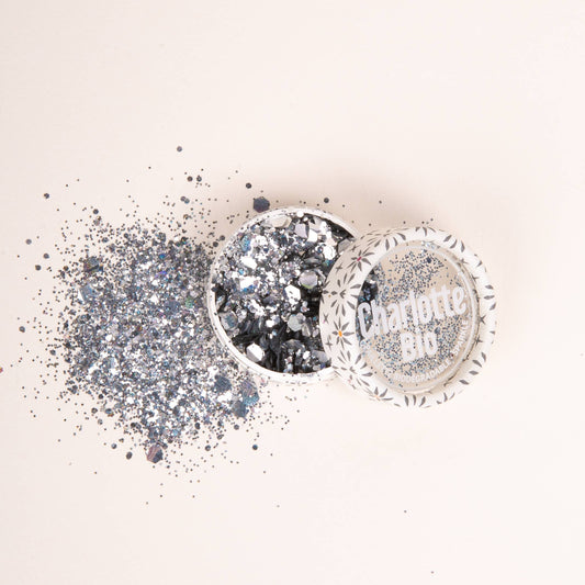 Villem Charlotte BIO Glitter: Silver 9g CHARLOTTE BIO