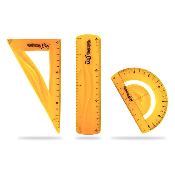 Villem COLORINO Flexi geomeetria komplekt 15cm Colorino Orange