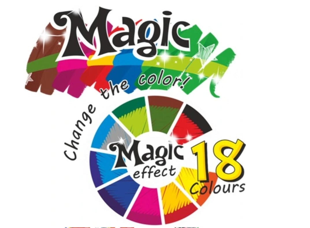 Villem COLORINO viltpliiatsid Magic 9+1tk Colorino