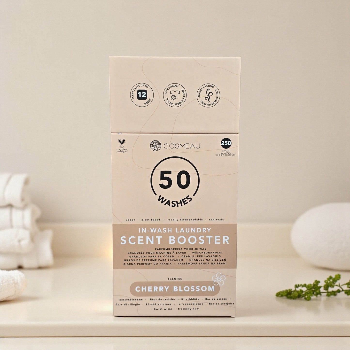 Villem Cosmeau Lõhnapärlid kuni 250g (50 pesule) - Cherry Blossom Cosmeau