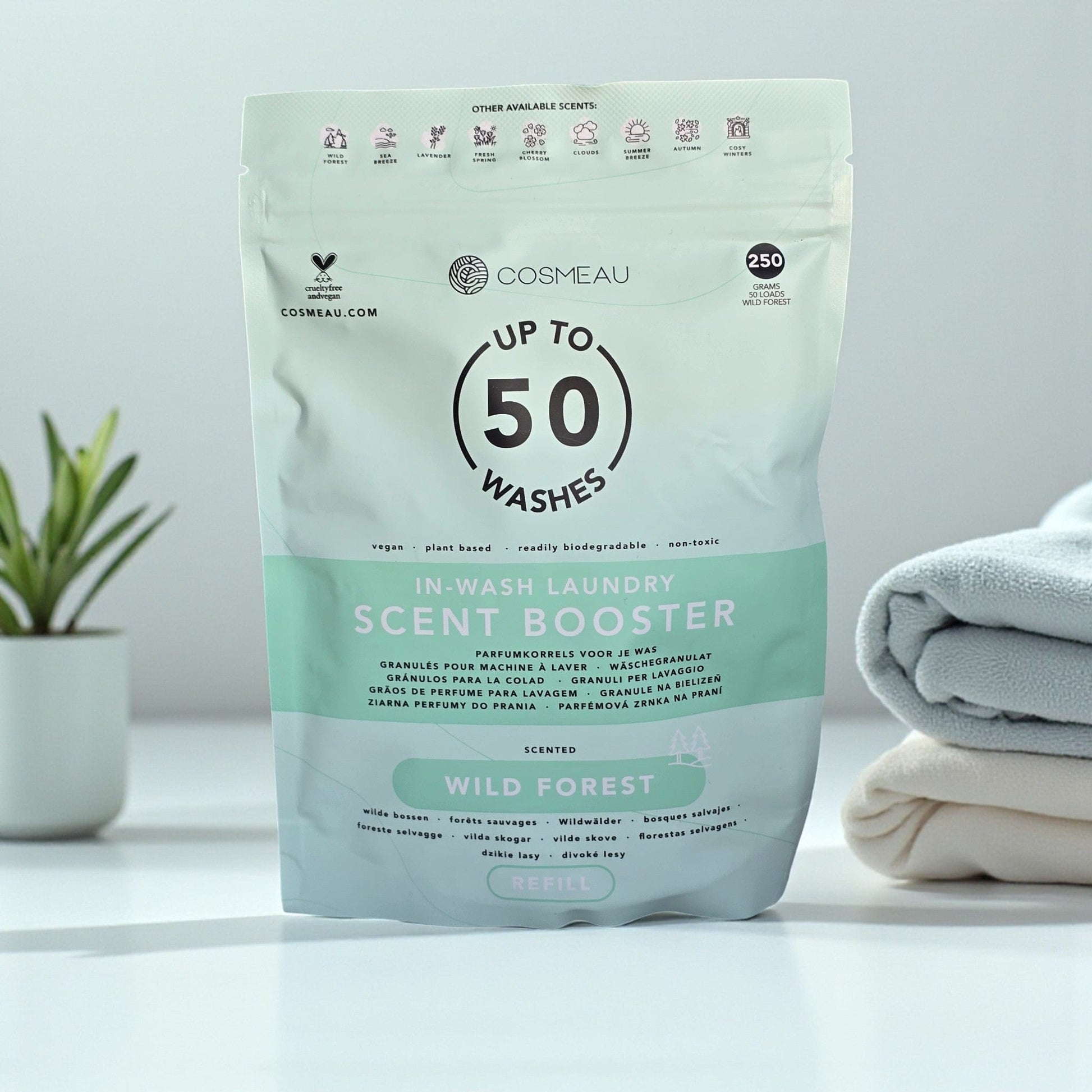 Villem Cosmeau Lõhnapärlid kuni 250g (50 pesule) - Wild Forest Cosmeau