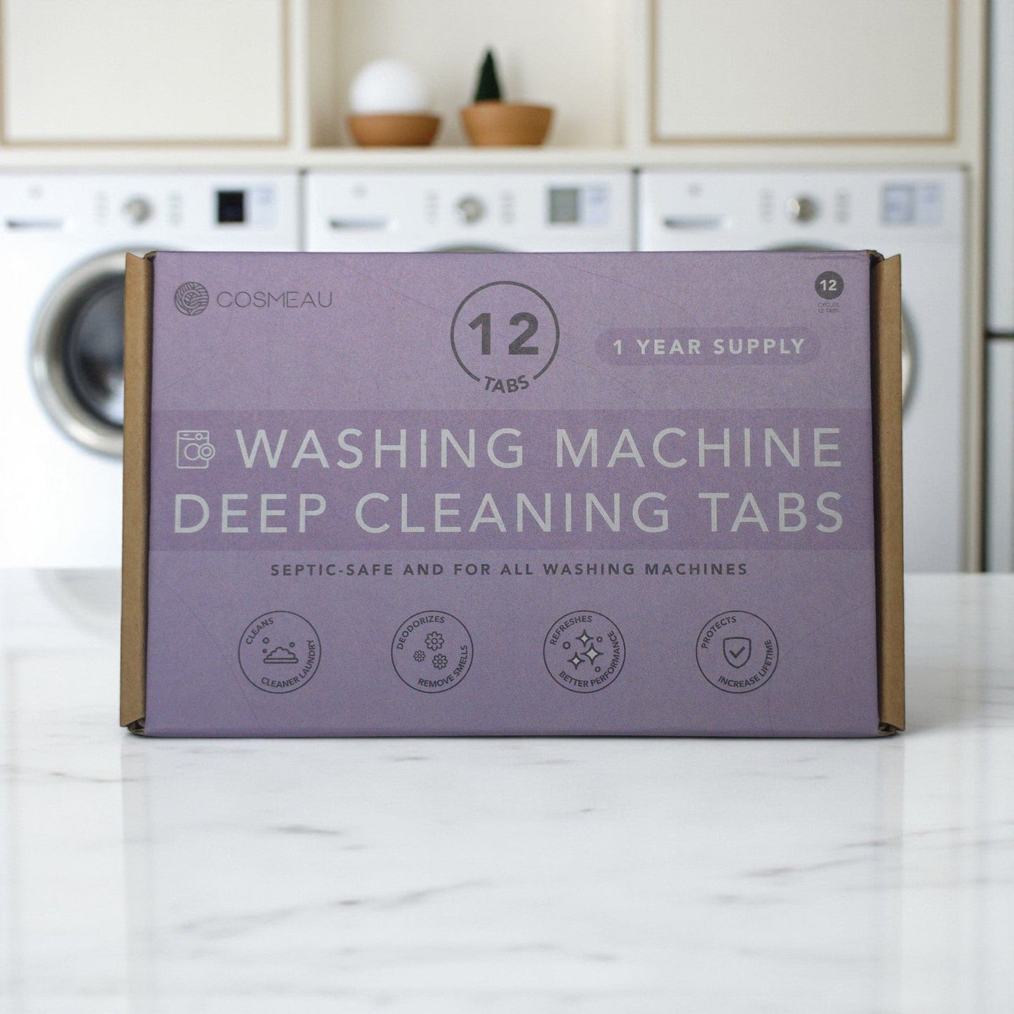 Villem Cosmeau Puhastustabletid Pesumasinale 12 tk Cosmeau