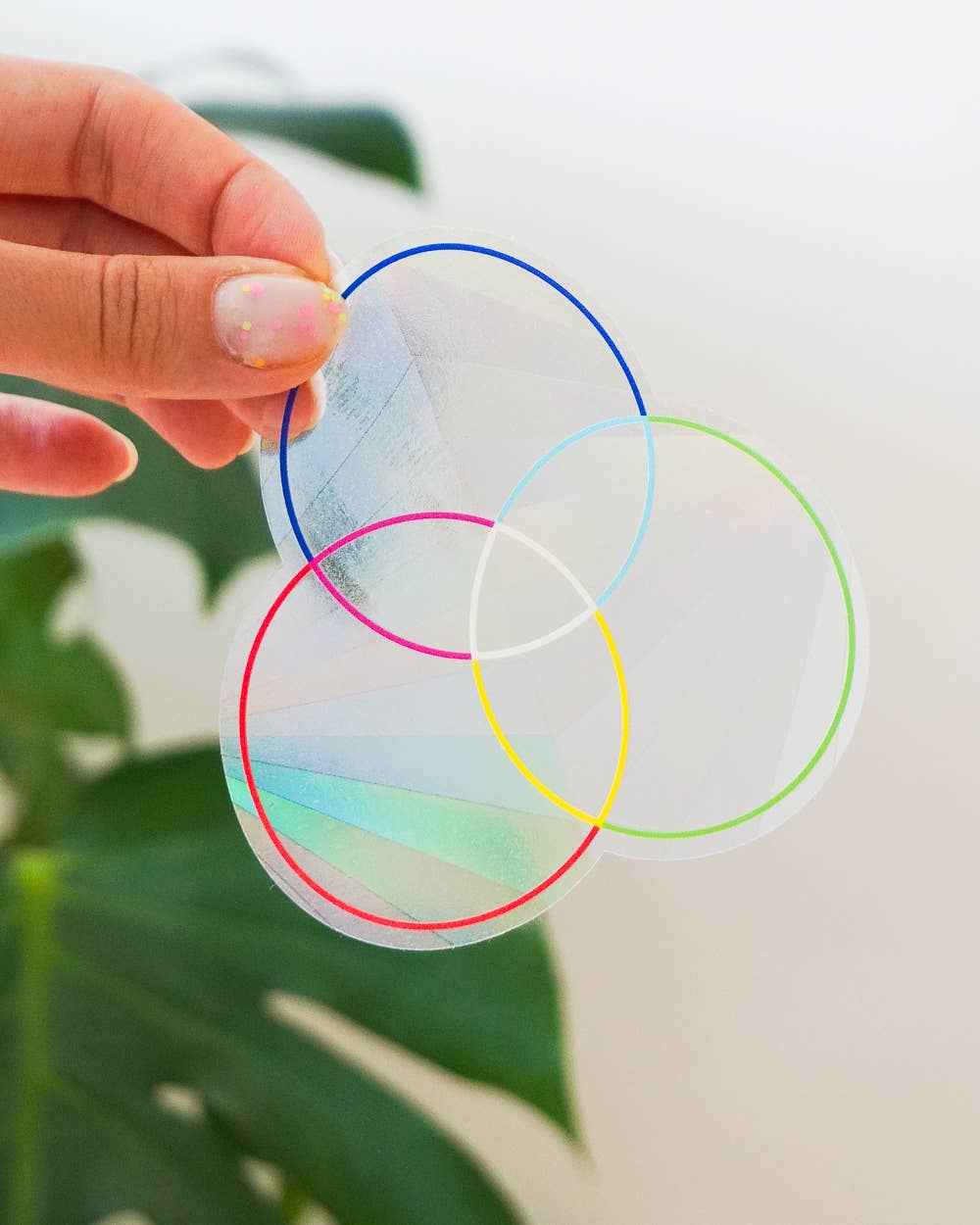 Villem Vikerkaare päikesepüüdja kleebis "RGB" Creative Goodie