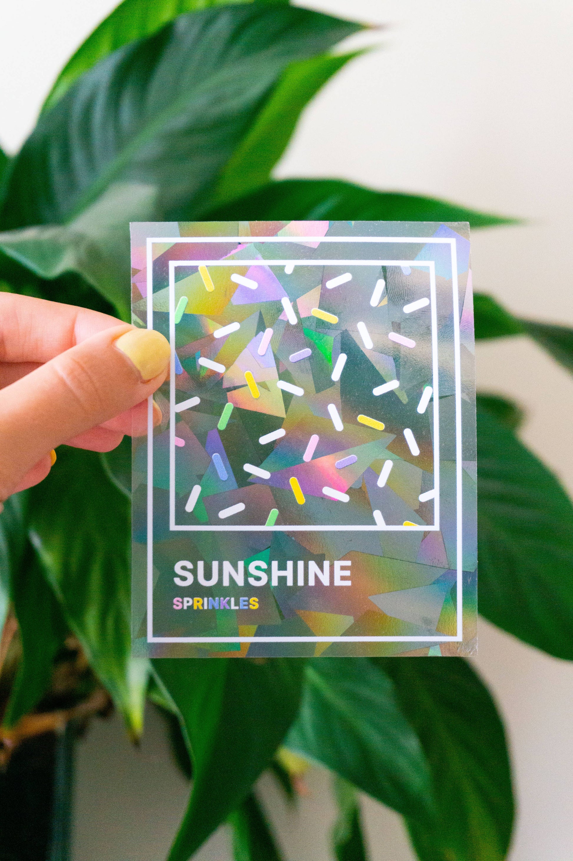 Villem Vikerkaare päikesepüüdja kleebis "Sunshine" Creative Goodie