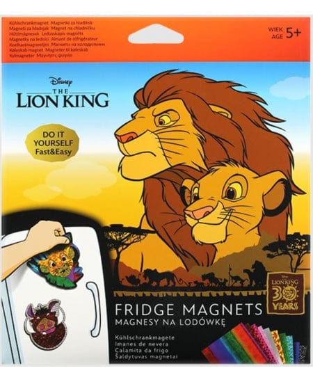 Villem Tee ise! DISNEY magnetikomplekt 4tk - Lion King Disney