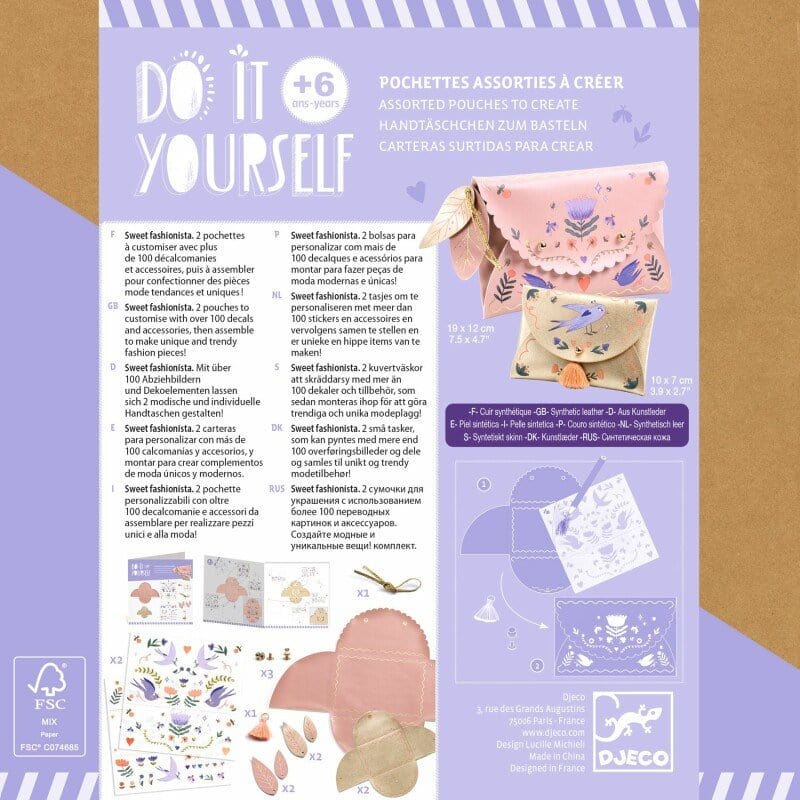 Villem Djeco DIY komplekt Armsad kotikesed Djeco