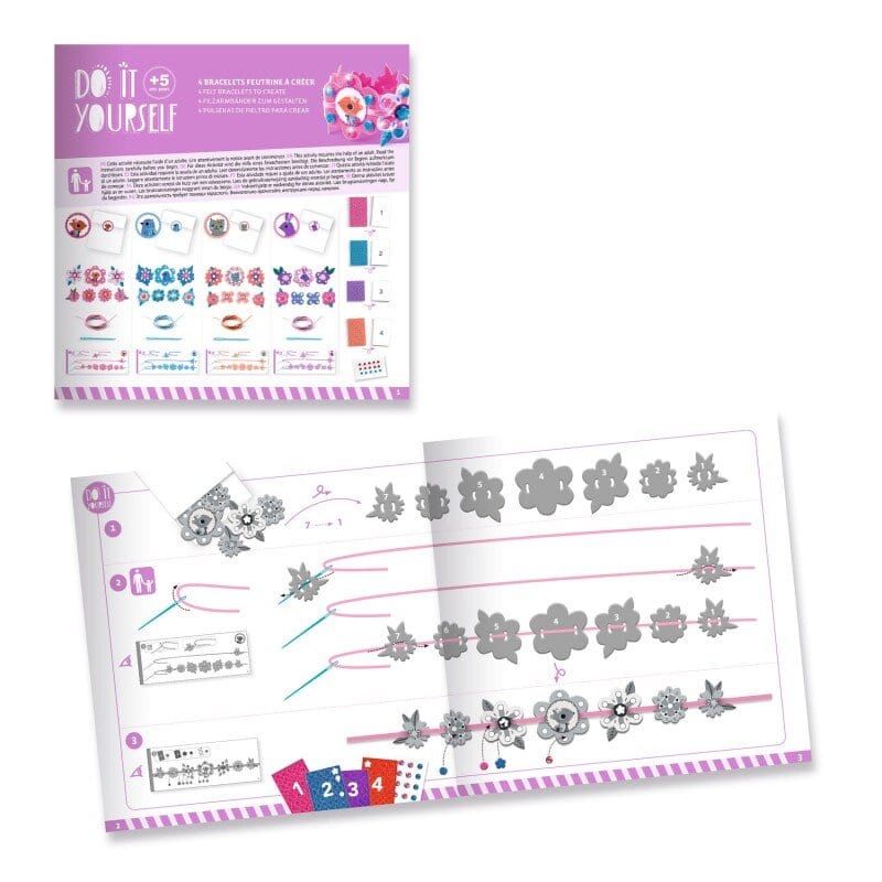 Villem Djeco DIY komplekt Käevõrud Parimad Sõbrad Djeco