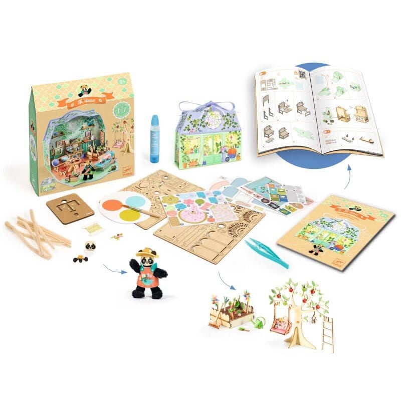 Villem Djeco DIY minimaja meisterdamiskomplekt Olive Djeco