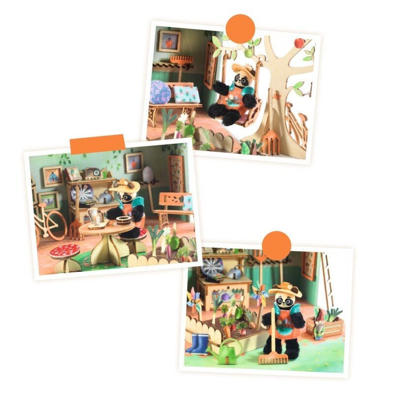 Villem Djeco DIY minimaja meisterdamiskomplekt Olive Djeco