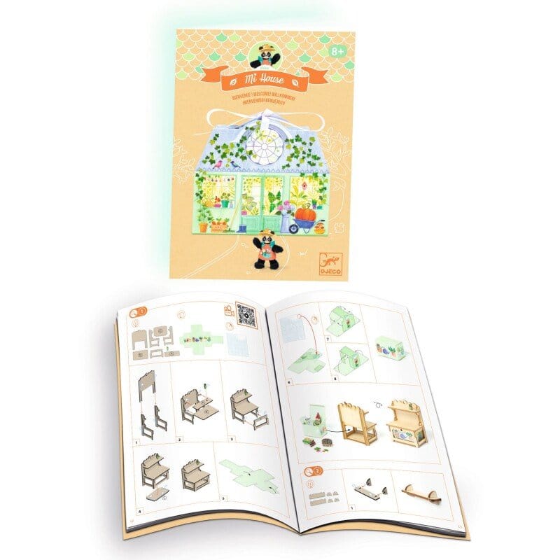 Villem Djeco DIY minimaja meisterdamiskomplekt Olive Djeco