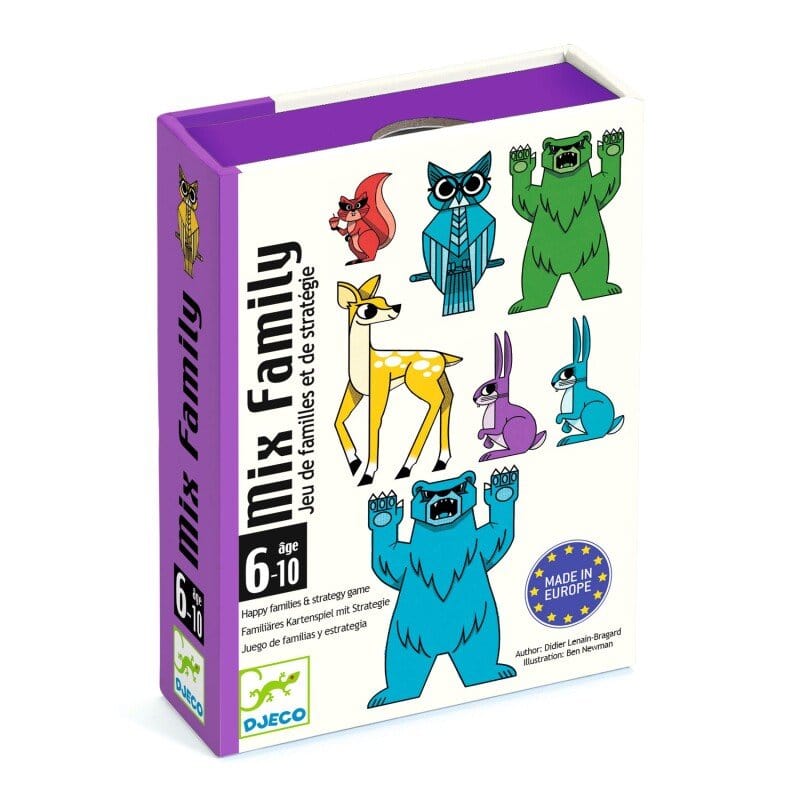 Villem DJECO kaardimäng Segaperekond Djeco