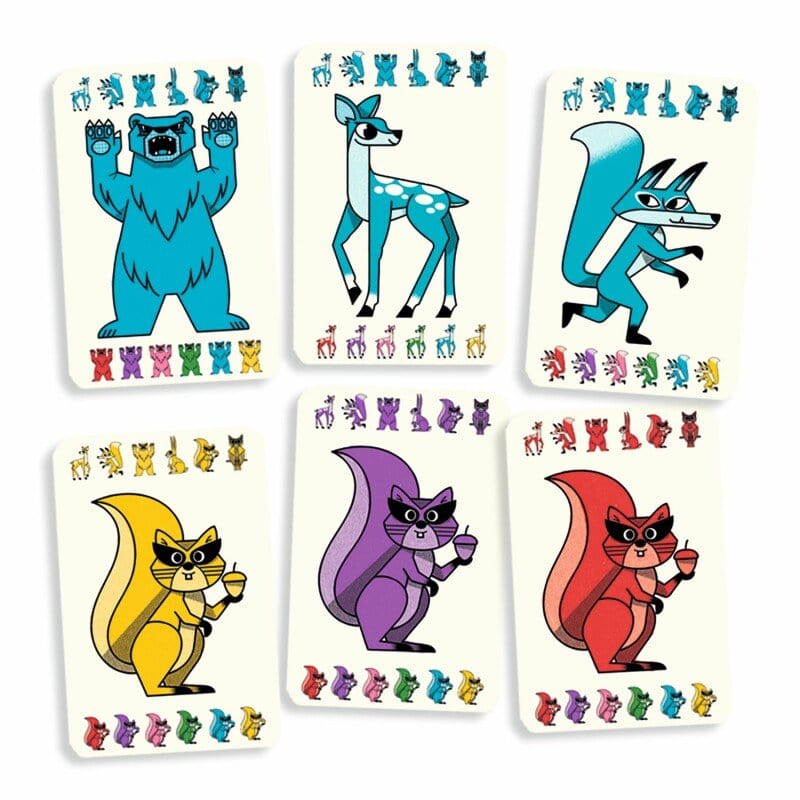 Villem DJECO kaardimäng Segaperekond Djeco