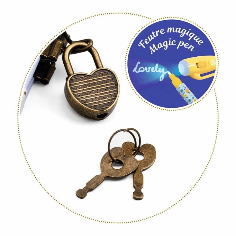 Villem DJECO lukuga märkmik ja maagiline pliiats - Kendra Djeco