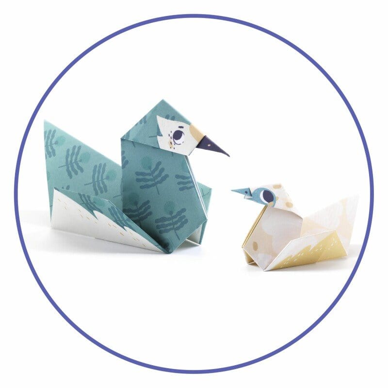 Villem Djeco origiami meisterdamiskomplekt Loomade perekond Djeco