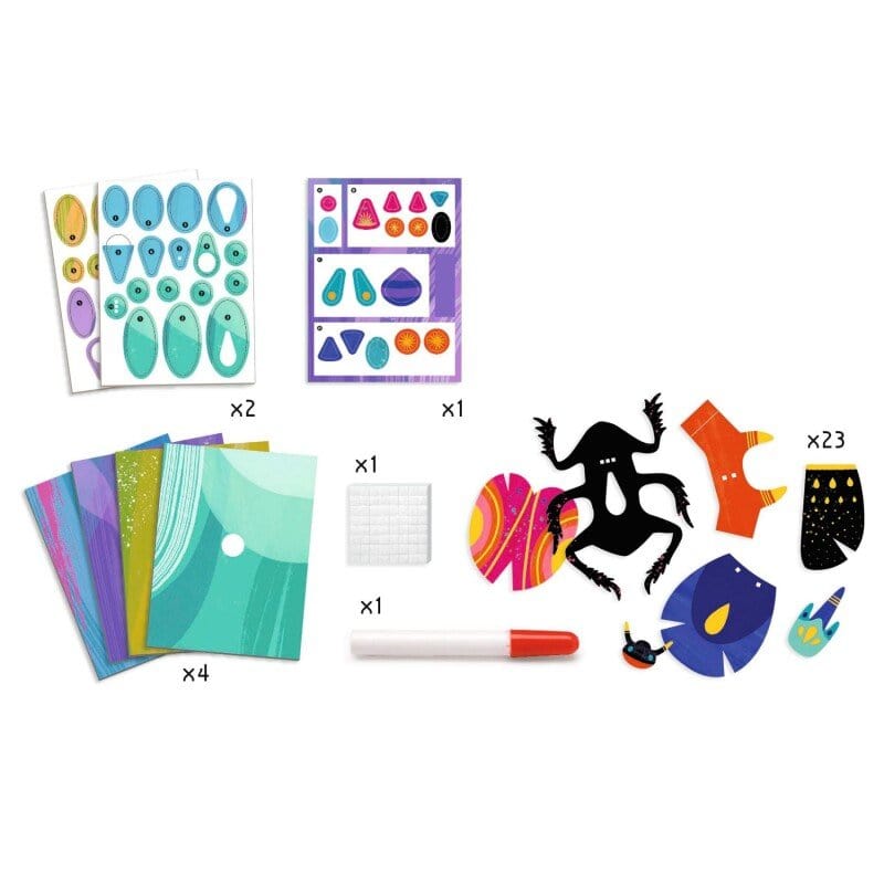 Villem Djeco paberist meisterdamiskomplekt Putukad Djeco