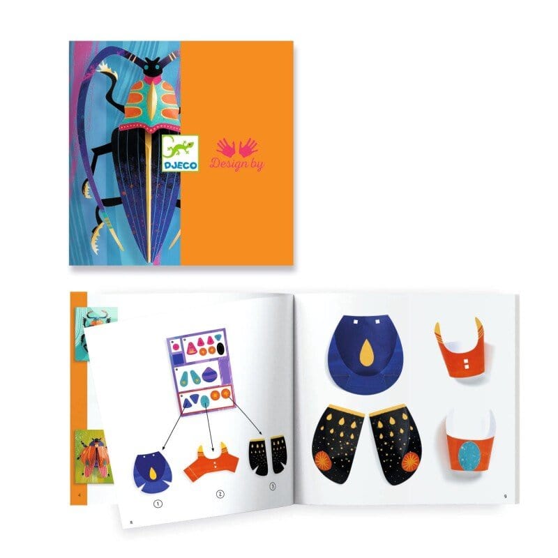 Villem Djeco paberist meisterdamiskomplekt Putukad Djeco