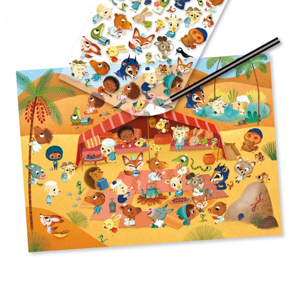 Villem DJECO Ülekandepildid – Savann, kõrb ja põhjapoolus Djeco