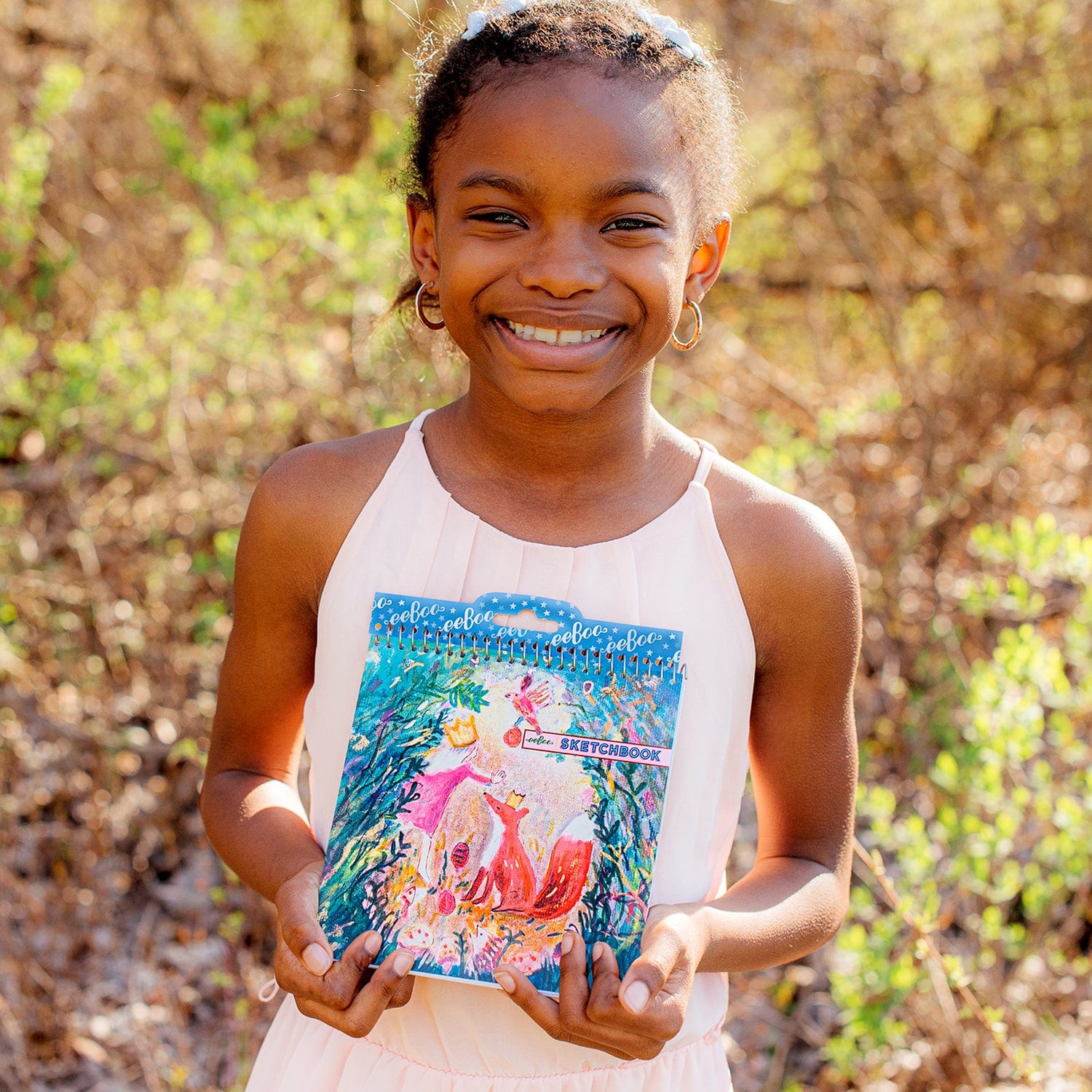 Villem EEBOO King Fox visandivihik 15.25 x 15.25 cm EEBOO