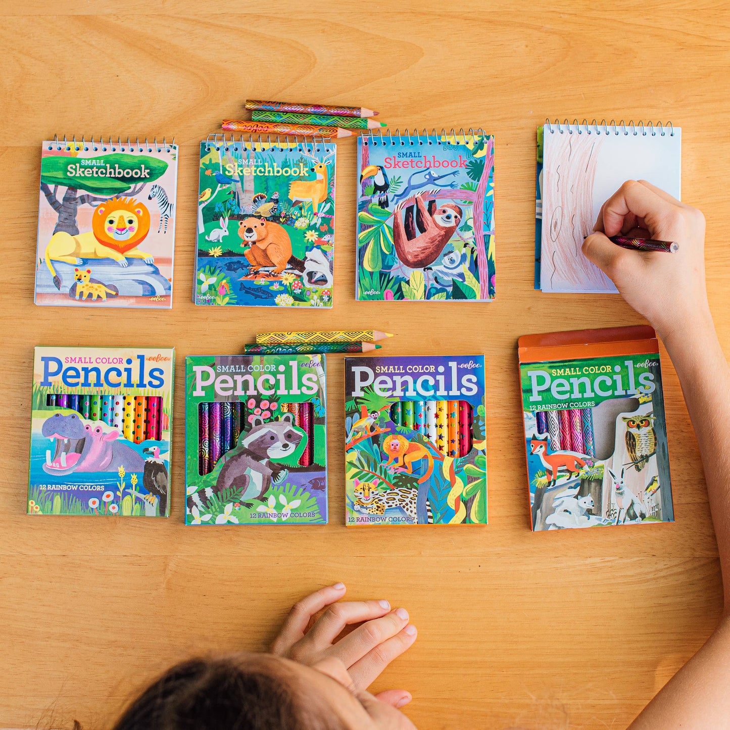 Villem Small Pencils Animals in the Wild Assortment eeBoo