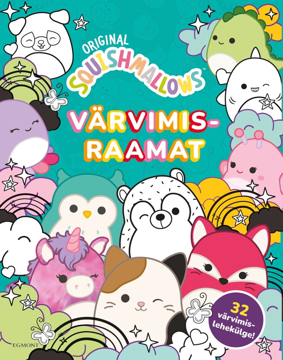 Villem Squishmallows. Värvimisraamat EGMONT
