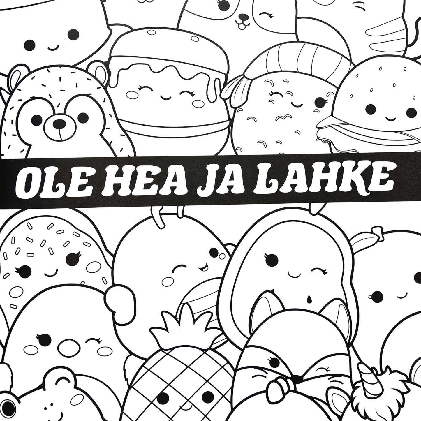 Villem Squishmallows. Värvimisraamat EGMONT